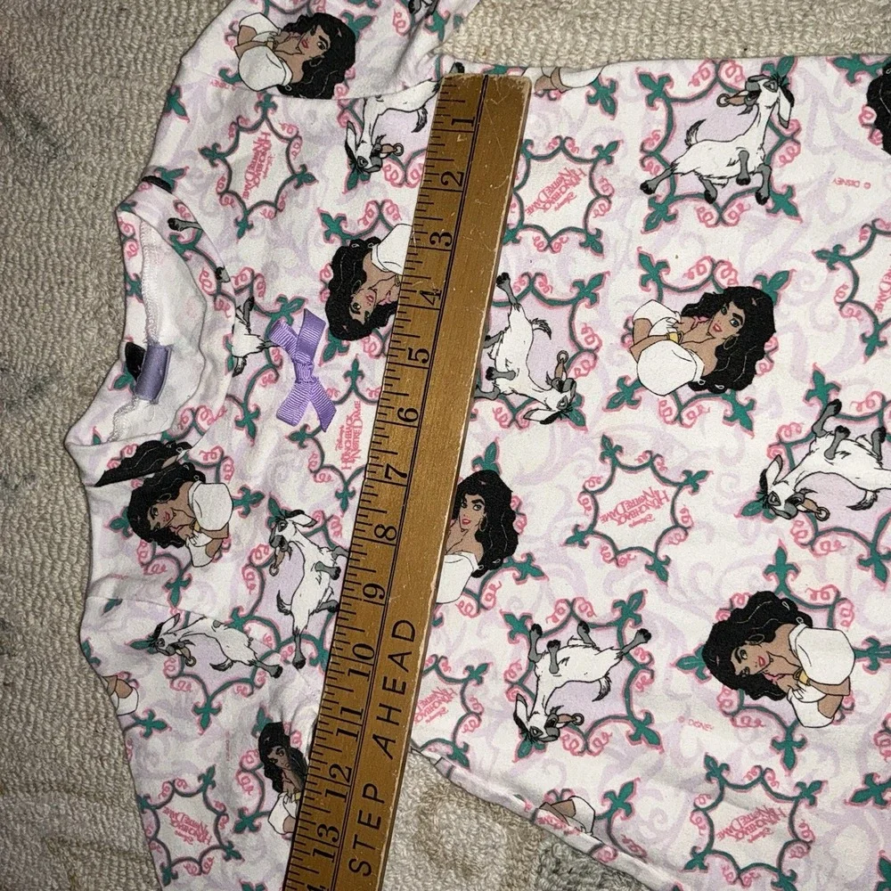 Vintage 90s Disney Hunchback Notre Dame Esmeralda Nightgown Girls Rare Pajamas - Picture 4 of 5